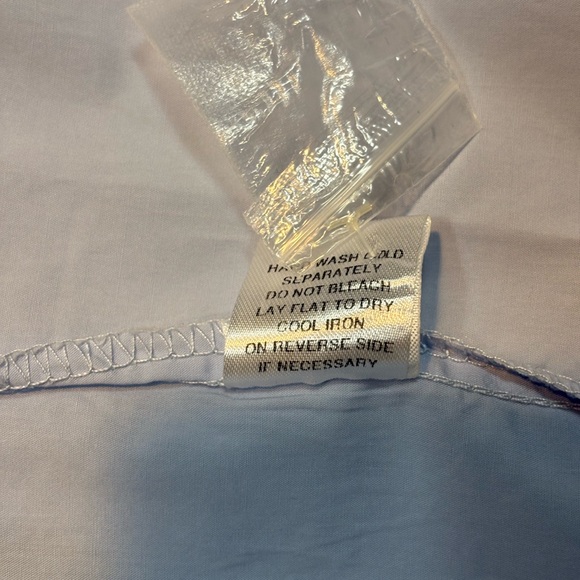 Mable 100% cotton Tiered Shirt Dress blue size medium - Picture 9 of 10